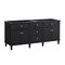 James Martin Vanities 72'' Double Vanity, Black Onyx w/ 3 CM White Zeus Quartz Top 424-V72-BKO-3WZ - alternate 3